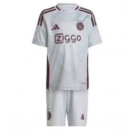 Ajax Derde tenue Kids 2024-25 Korte Mouw (+ Korte broeken)